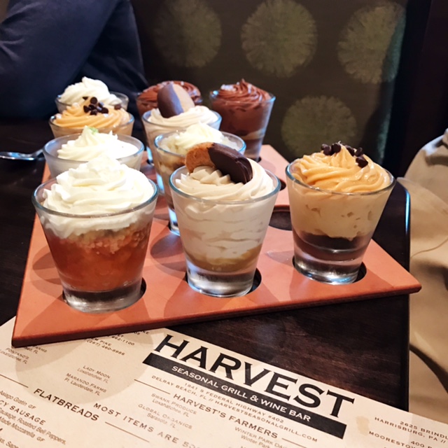 DESSERTS HARVEST SEASONAL GRILL & WINE BAR