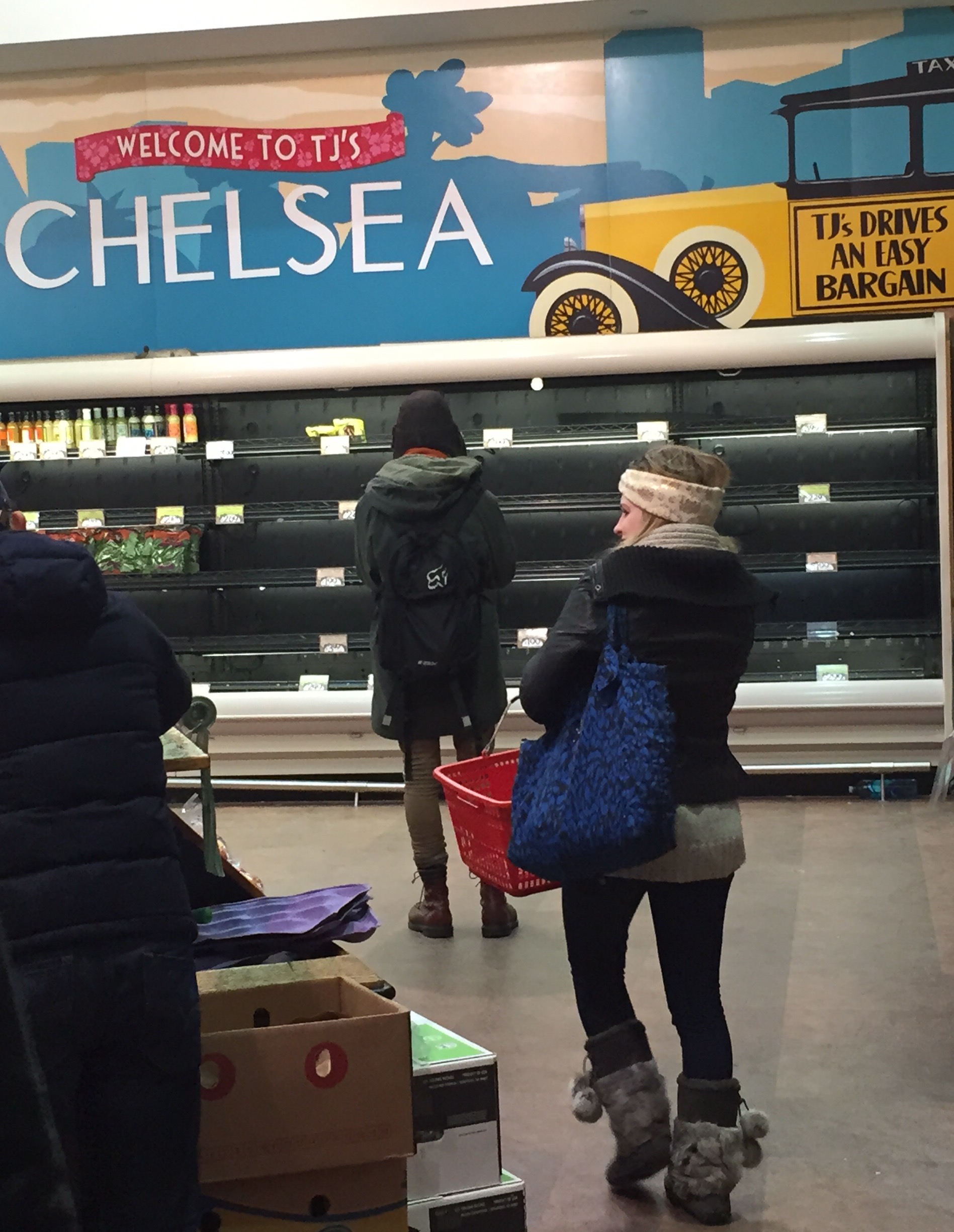 TRADER JOE'S SHELVES ARE BARE!